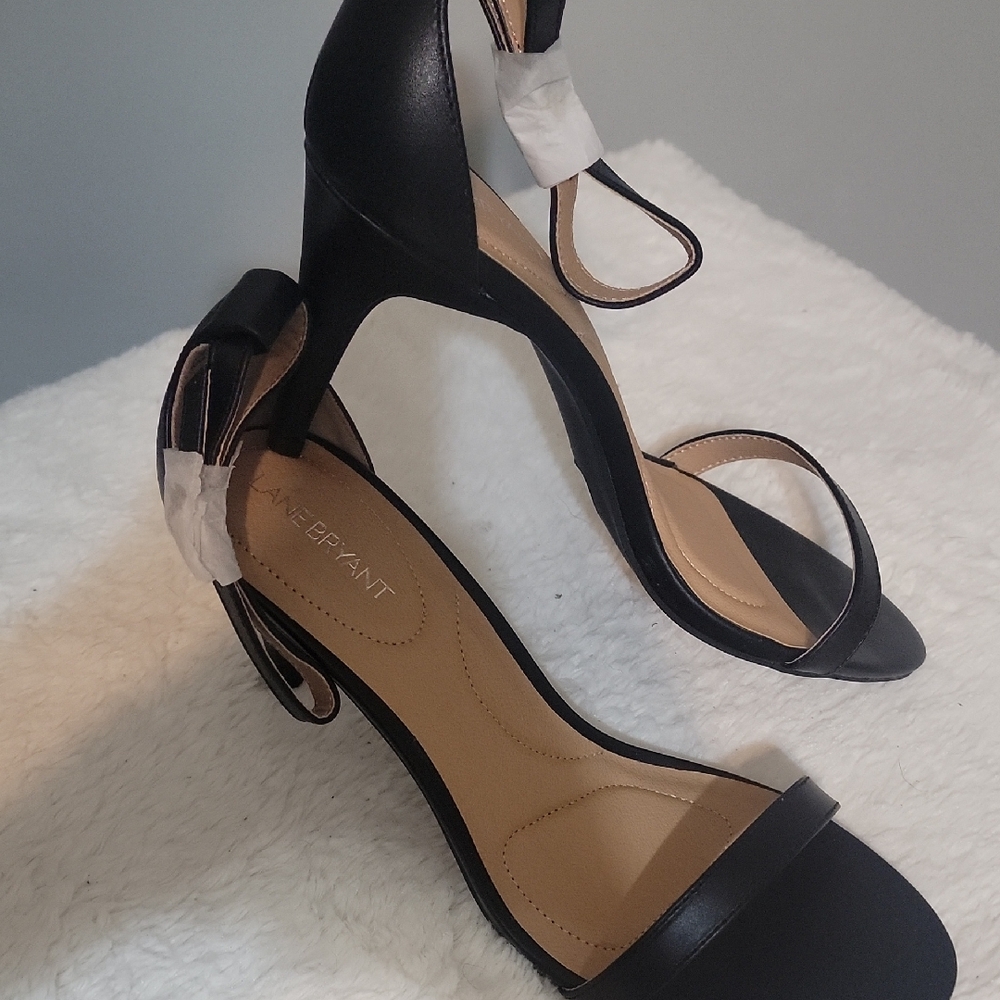 Lane Bryant Elegant Black Heels